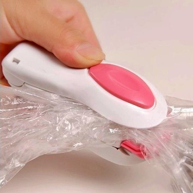 가정용 업소용 휴대용 미니 실링기 핸디 비닐 음식포장기계 과자 음식 밀봉기 열접착기