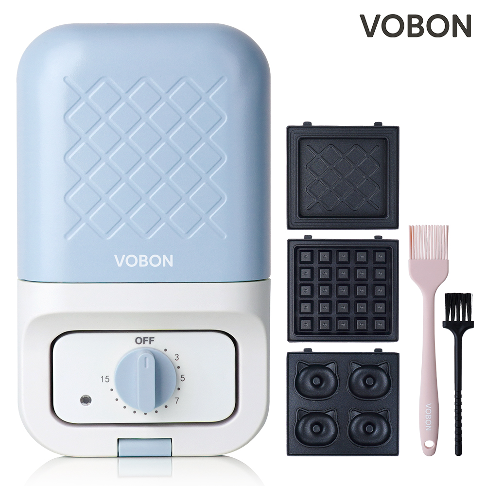 보본 와플기계 샌드위치메이커 크로플만들기 와플기 붕어빵 누룽지 기계 VB-SM293BC