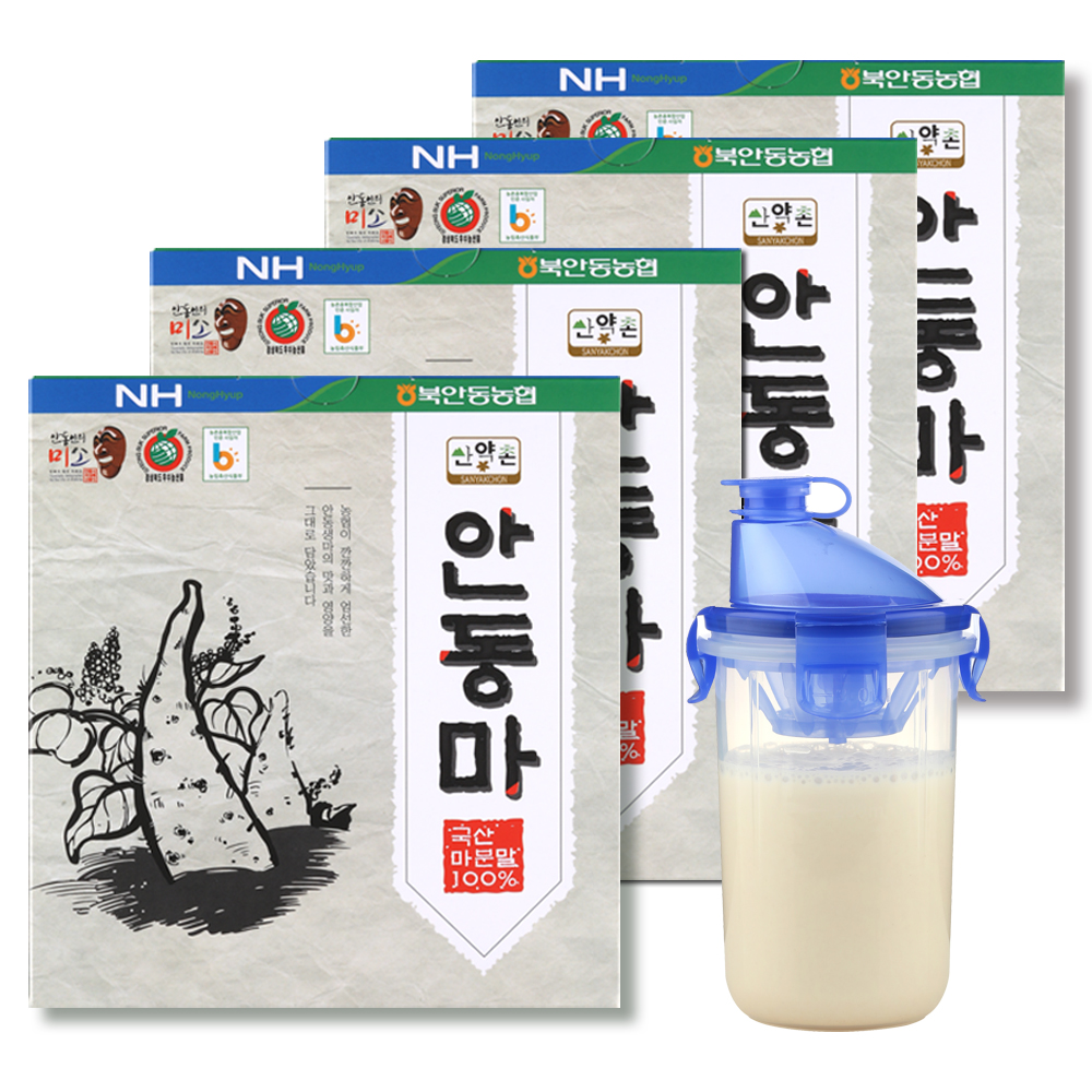 안동 참마 마가루 마분말 + 쉐이커 250g, 4개 - 상세 이미지 4