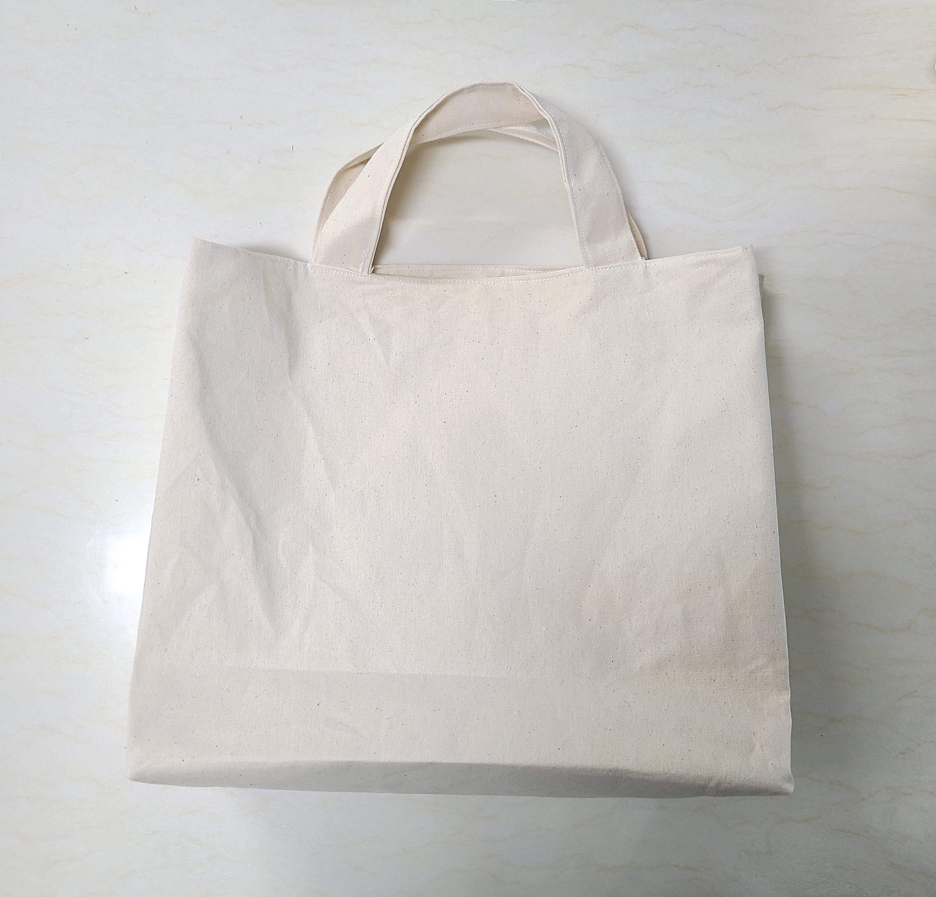 고급수제 광목 미니숄더백 텀블러백 텀블러가방 각잡힌에코백 - 상세 이미지 3