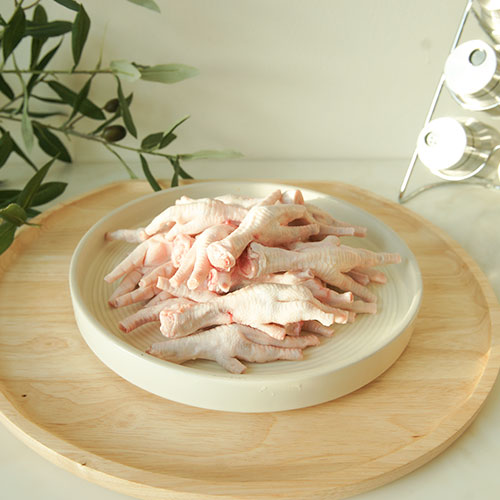 국내산 손질 통 닭발 뼈 닭발 냉동 발톱제거 1kg - 메인 이미지