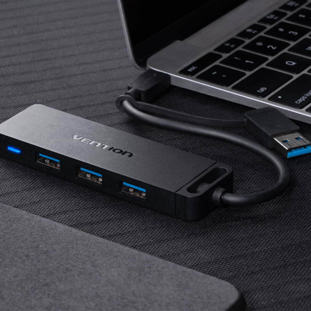벤션 2in1 USB 3.1 Gen1 C타입 to USB3.0 고속 멀티허브 CHTBB - 상세 이미지 4
