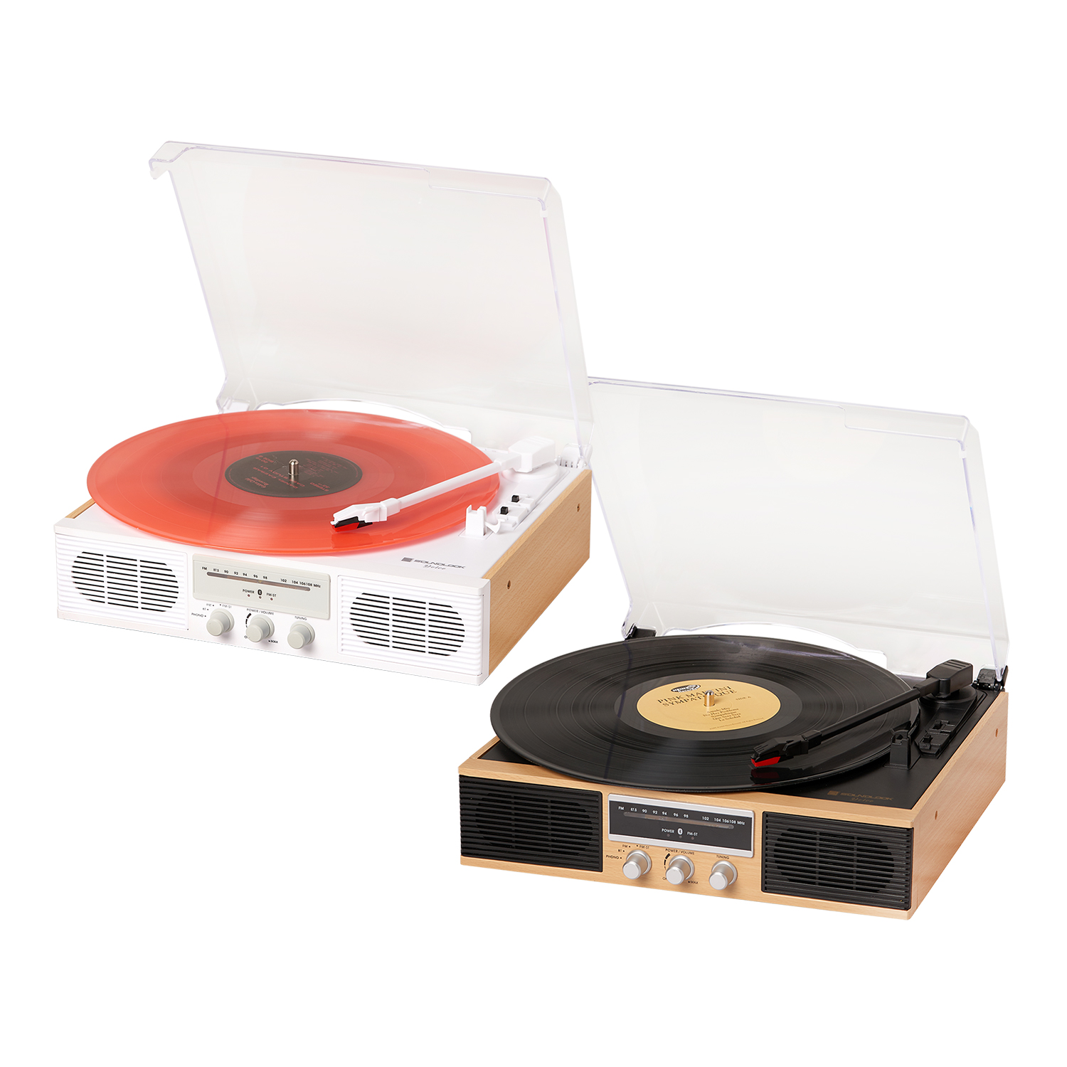 [반짝할인] 사운드룩 블루투스 LP플레이어 턴테이블 DOLCE 돌체 미드센추리모던 스타일