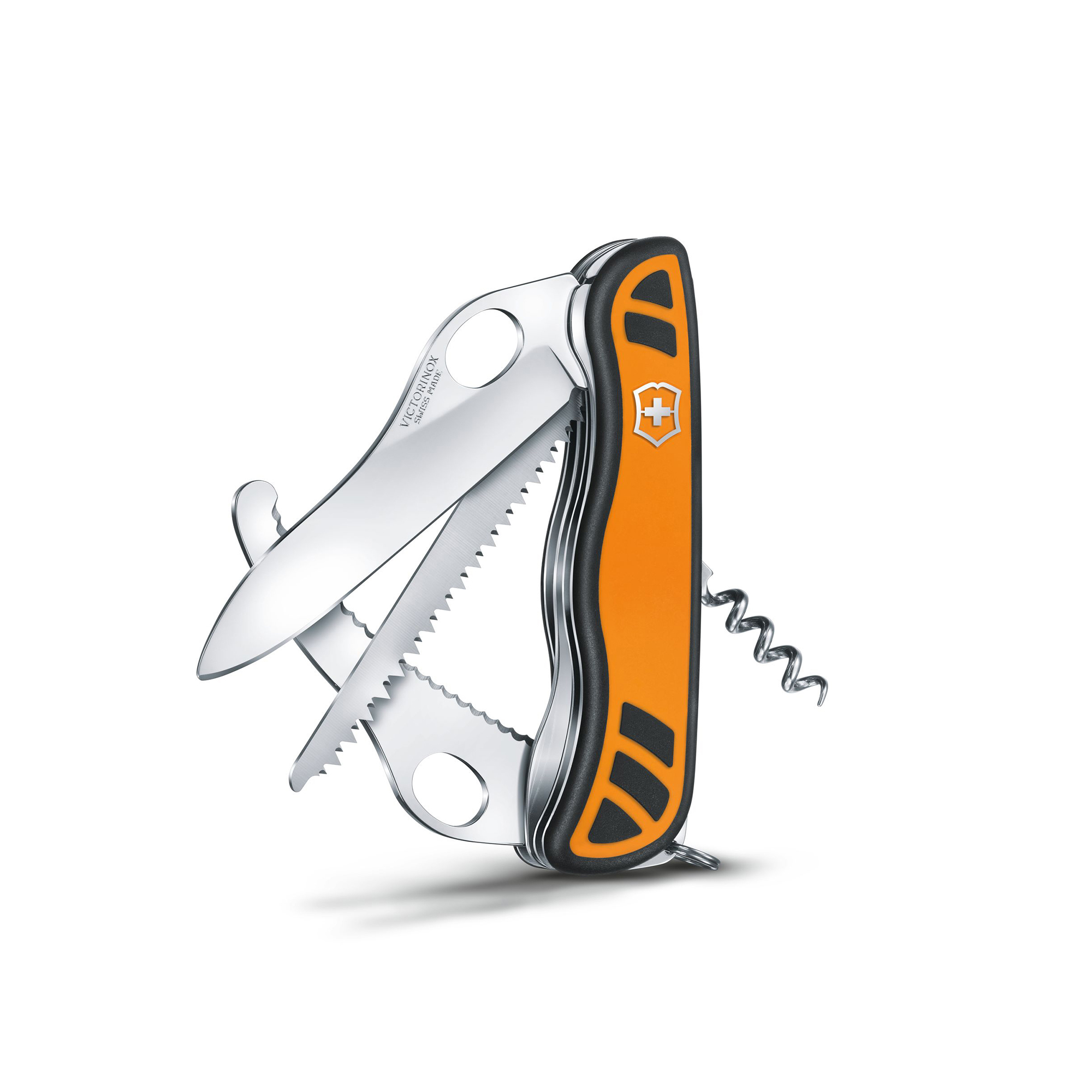 빅토리녹스 헌터 XT 그립 111mm 라지 포켓 스위스 아미 나이프 오렌지/블랙 0.8341.MC9 - 상세 이미지 2