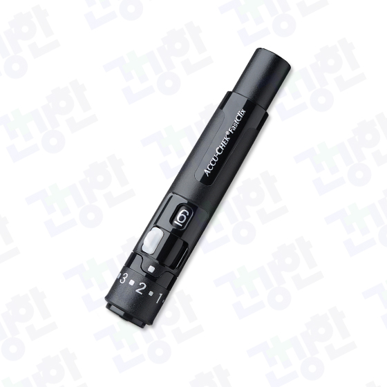 로슈 정품 아큐첵 패스트클릭스 채혈기+채혈침6개 포함(자동란셋) 채혈바늘 - 상세 이미지 2