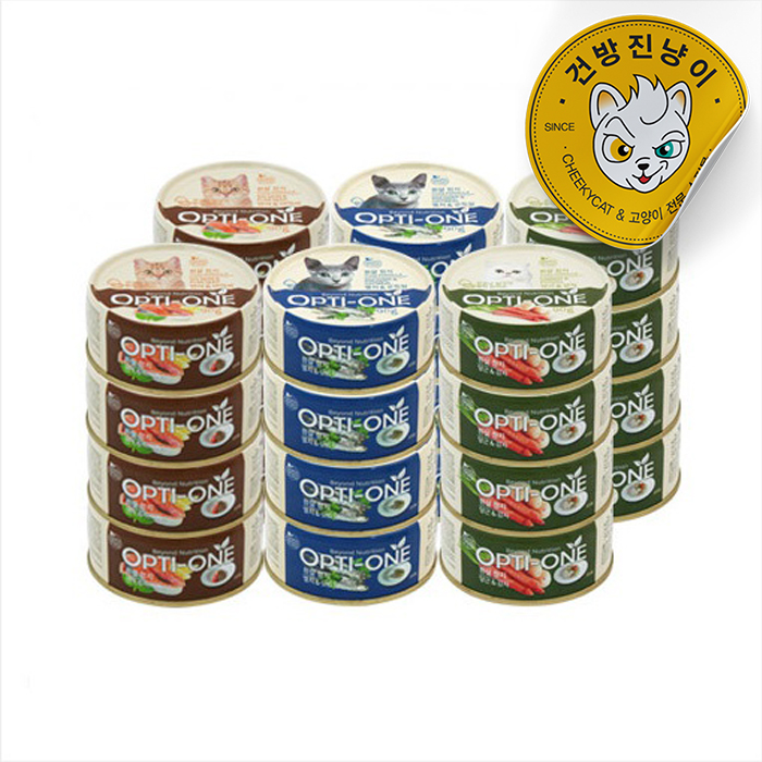 사조 옵티원 흰살참치 캔 3종콤보x24개세트(1box), 90g, 24개 - 상품 이미지