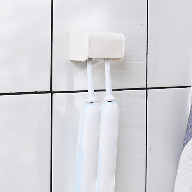 스토리빙 무타공 칫솔꽂이 칫솔 걸이 거치대