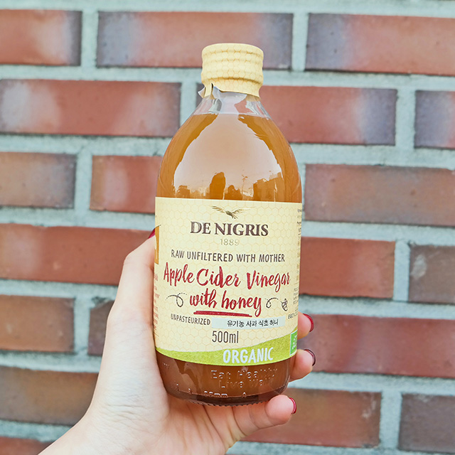 데니그리스 유기농 사과식초 허니 500ml 발효식초 애플사이다비니거 애사비 드니그리스