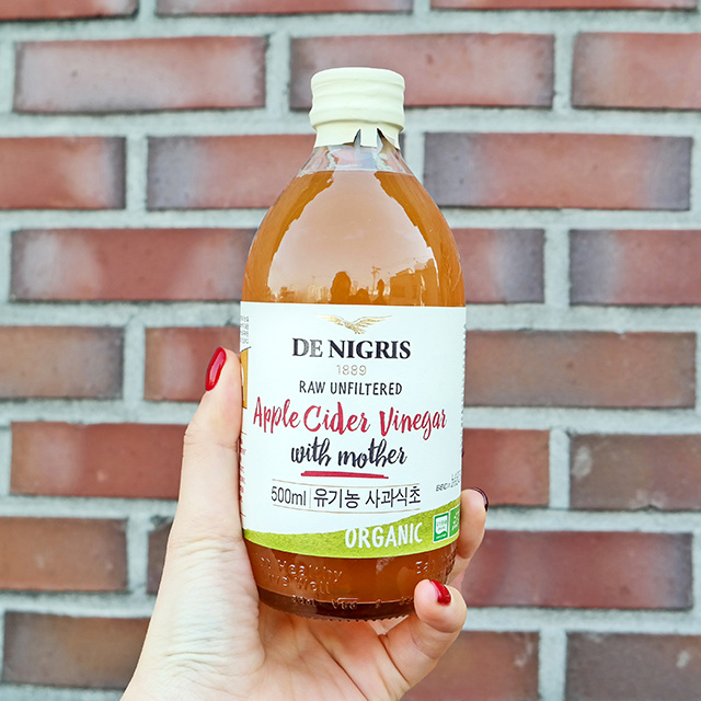 데니그리스 유기농 사과식초 500ml 애사비 천연발효식초 드니그리스 애플사이다비니거