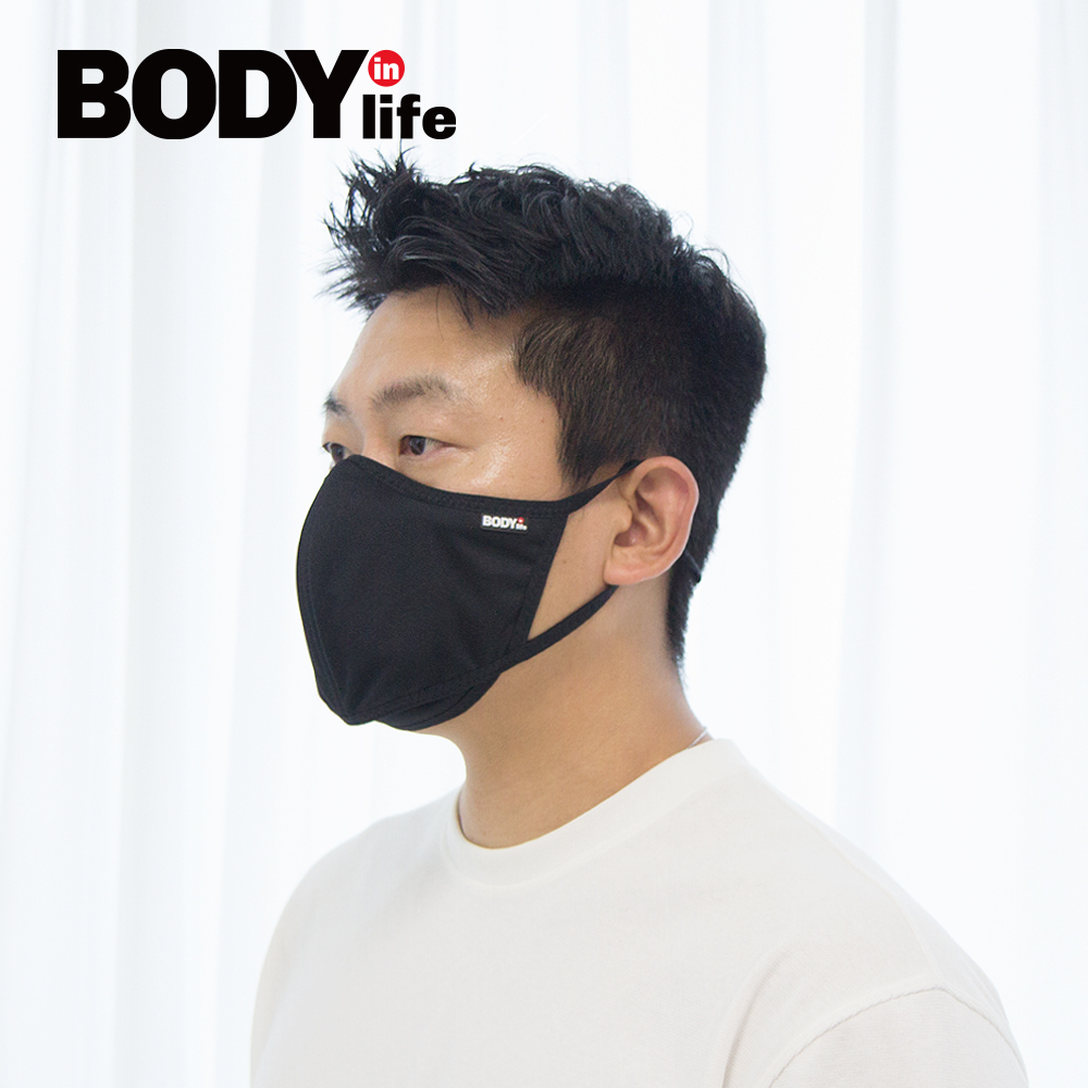 바디인라이프 스포츠 면 마스크 자전거 골프 운동 등산 러닝 자외선차단 기능성 필터교체 - 상세 이미지 4