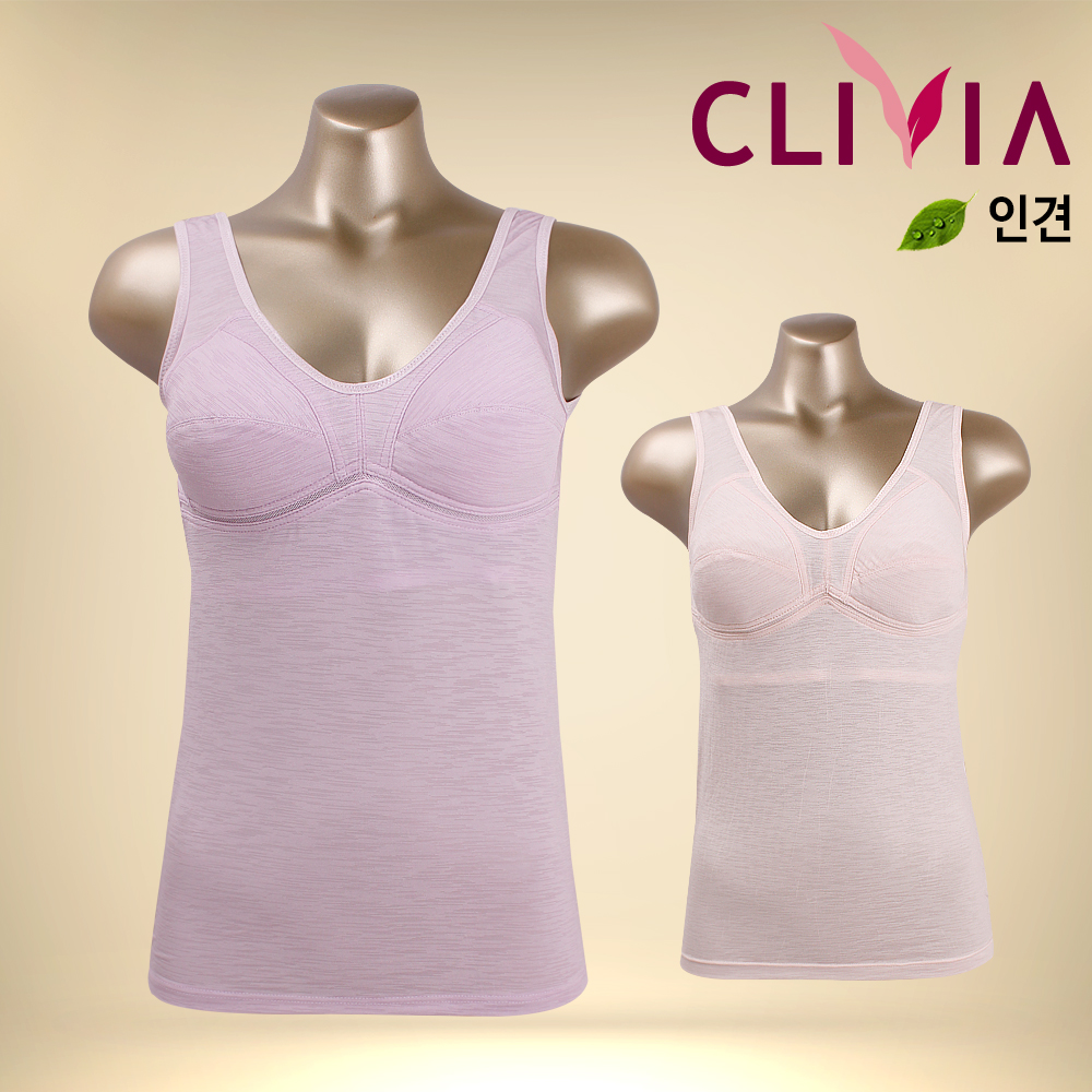 크리비아 LG4587A 슬러브 인견 브라런닝 : 크리비아몰