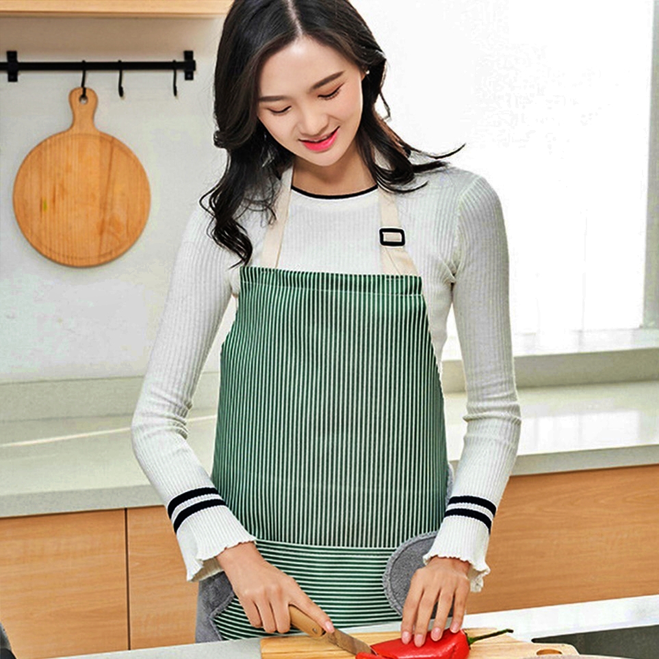 손닦는 주방 방수 앞치마 홀앞치마 네일아트 손닦는 H형 카페 생활 가정용 업소용