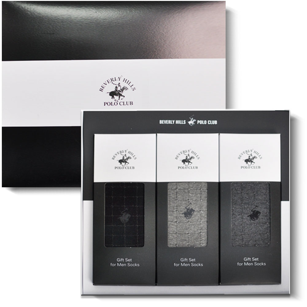 버버리힐즈폴로클럽 남자양말 비즈니스 말로고 양말 추석명절 선물세트 3501 - 상세 이미지 2