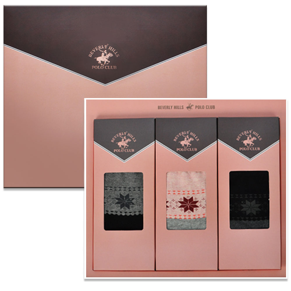 비버리힐스폴로클럽 여자발목양말 눈꽃 플라워 면양말 선물세트 - 상세 이미지 2