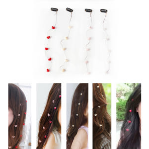 양모 펠트  수면사 블레이즈  땋은머리 헤어끈 다양한 헤어 컬러 다양한 ... 솔직 후기 | 실사용자 리뷰 분석 - 상품 이미지 2