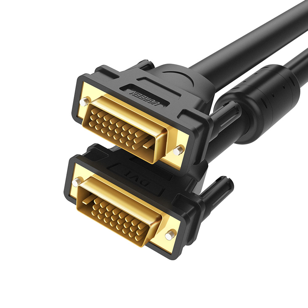 유그린 고급형 순동 DVI-D 듀얼 케이블