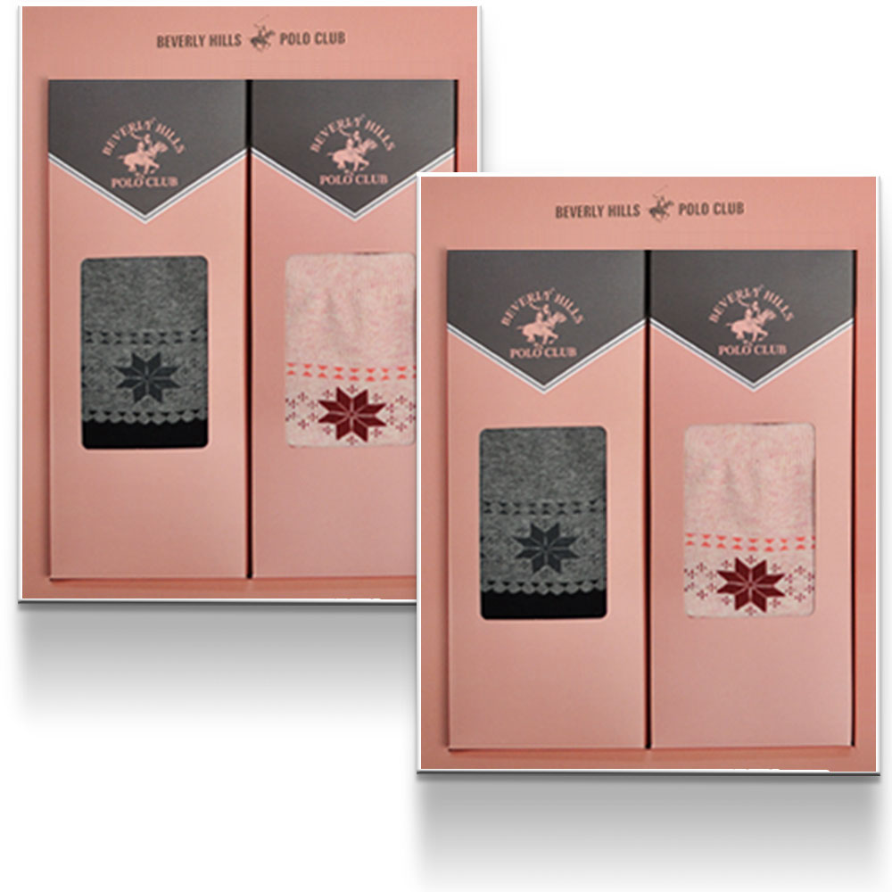 비버리힐스폴로클럽 여자발목양말 눈꽃 플라워 면양말 선물세트 - 상세 이미지 3