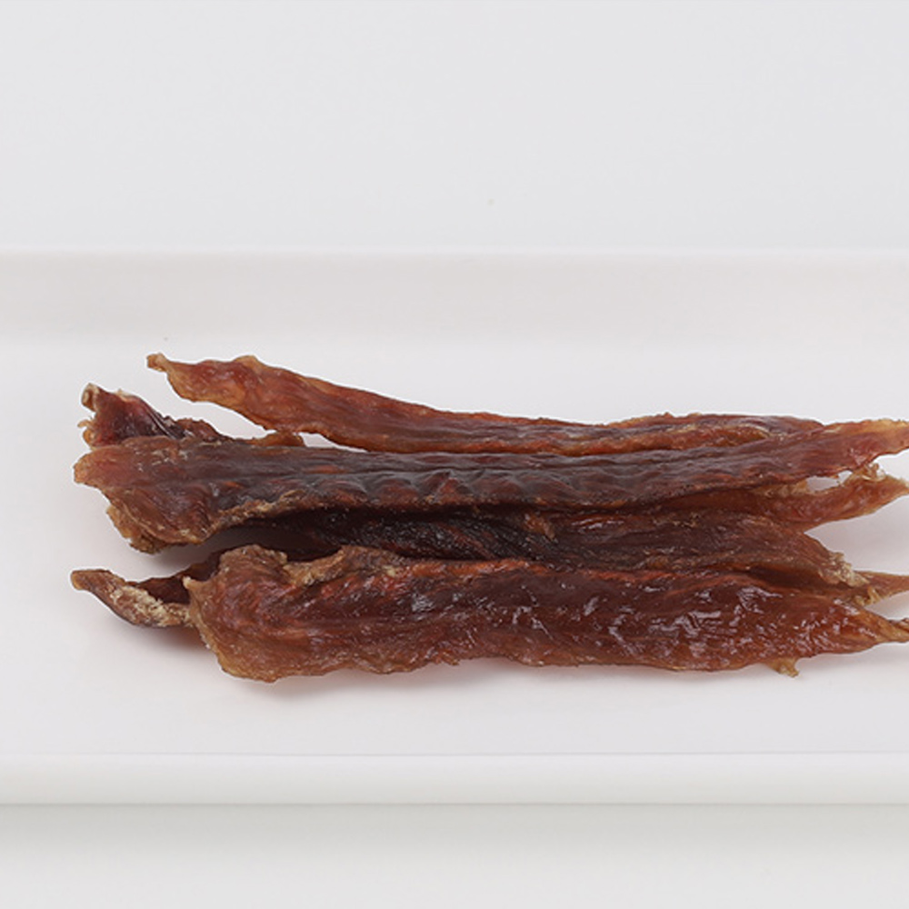 바잇미 반려동물 오리육포 강아지 수제간식 100g 이미지 3