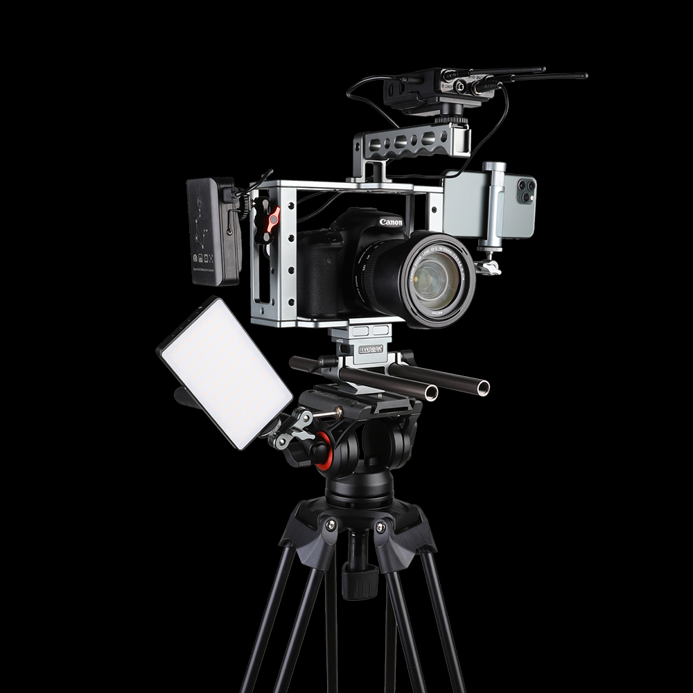 DSLR 카메라 캠코더 삼각대 트라이포트 코만 DX16+Q5S DF02 세트 이미지 7