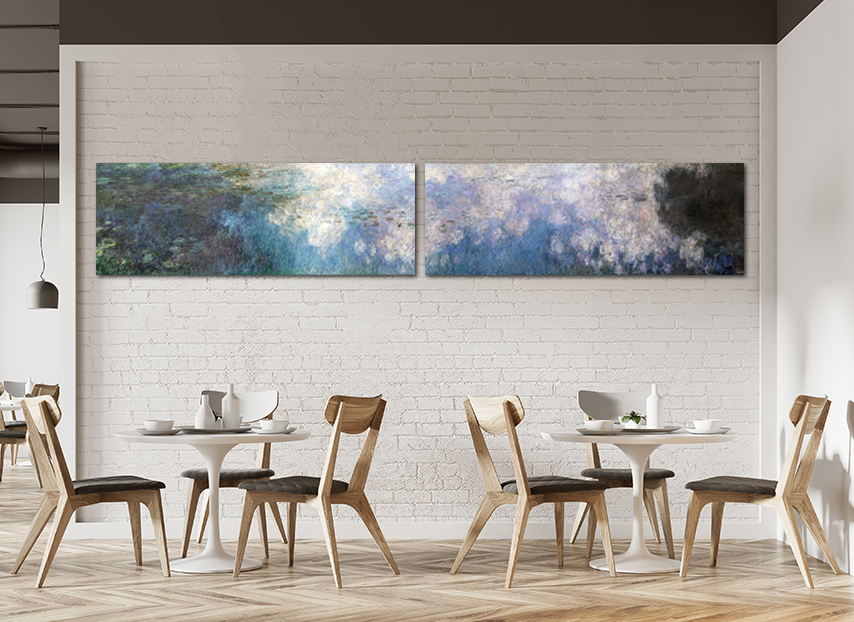 클로드 모네 그림 수련 명화 거실 인테리어 액자 수련컬렉션중형 이미지 6