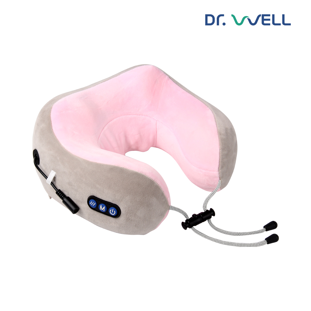 닥터웰 캐리웰 여행용 무선 온열 목베게 쿠션 마사지기 DR-2305 - 상세 이미지 2