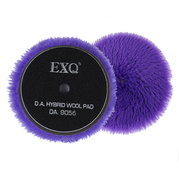EXQ 하이브리드 퍼플 양모패드 150mm DA9056 울패드 - 메인 이미지