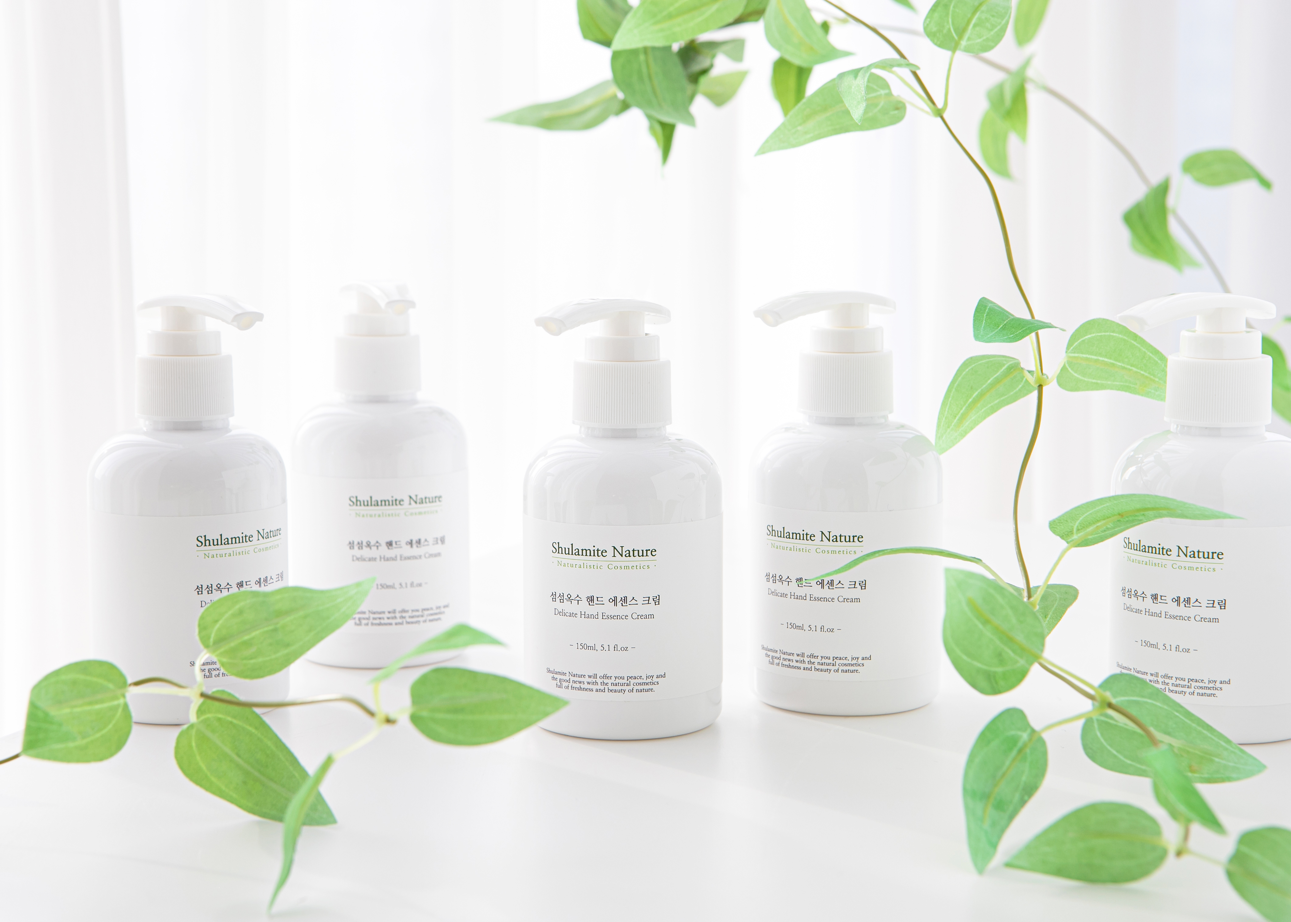 섬섬옥수 핸드 에센스 크림 150ml 끈적임 없이 고보습 빠른 흡수 부드럽고 촉촉 산뜻한 핸드로션 술람미네이처 - 상세 이미지 2