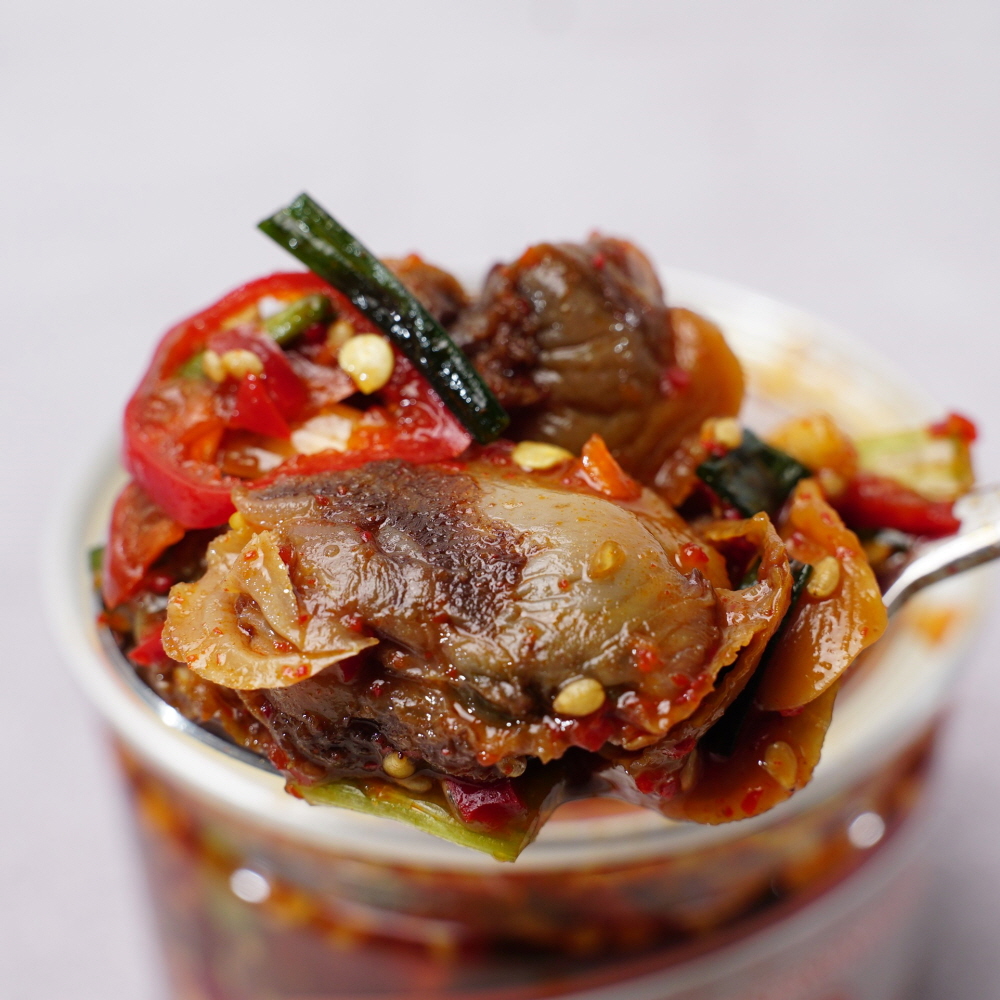 3+1 여수 순살 꼬막무침 200g 수제 꼬막장 밥도둑 반찬 굴무침 - 상세 이미지 3