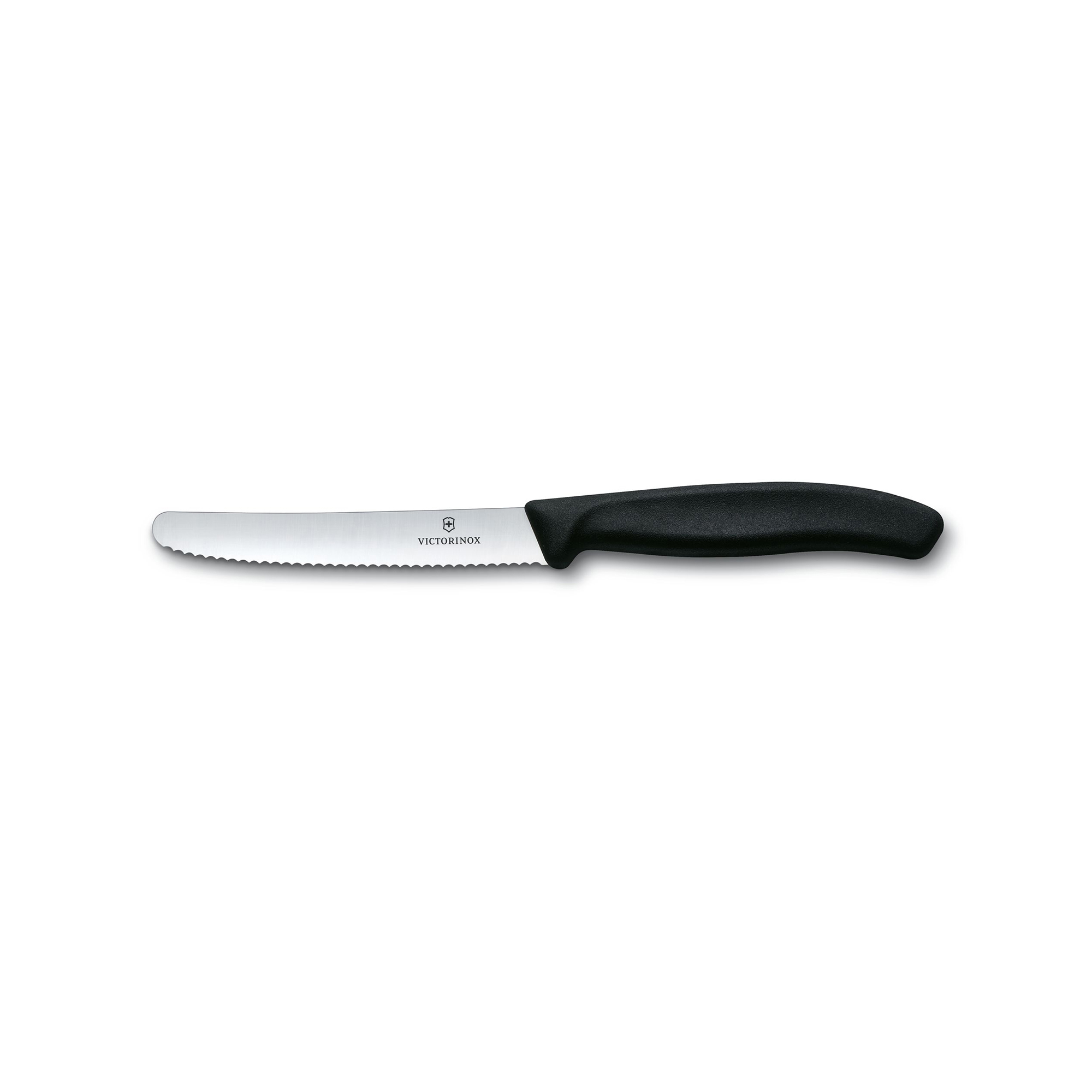 빅토리녹스 스위스 클래식 물결날 과도 페어링 & 테이블 나이프 6종 세트 11cm 블랙 6.7833.6 - 상세 이미지 2