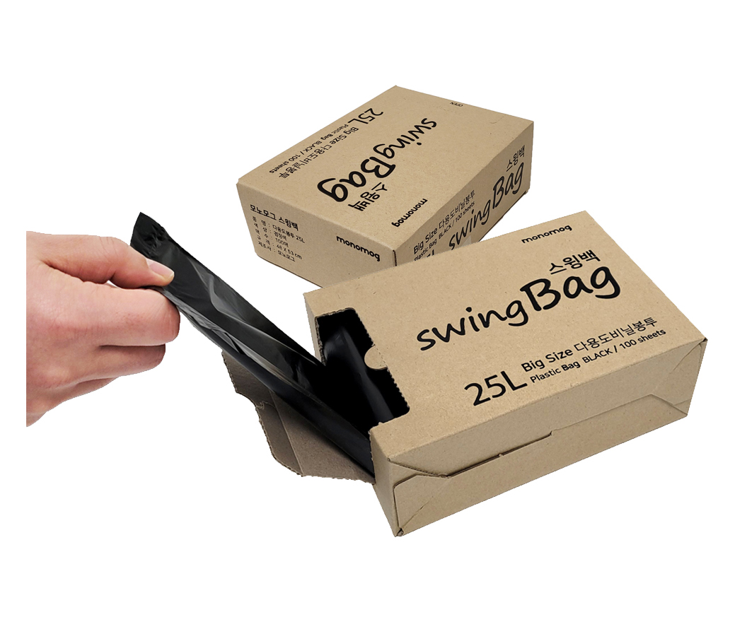 [모노모그] 스윙백 스윙캣 전용 대용량 배변 봉투 이미지 2