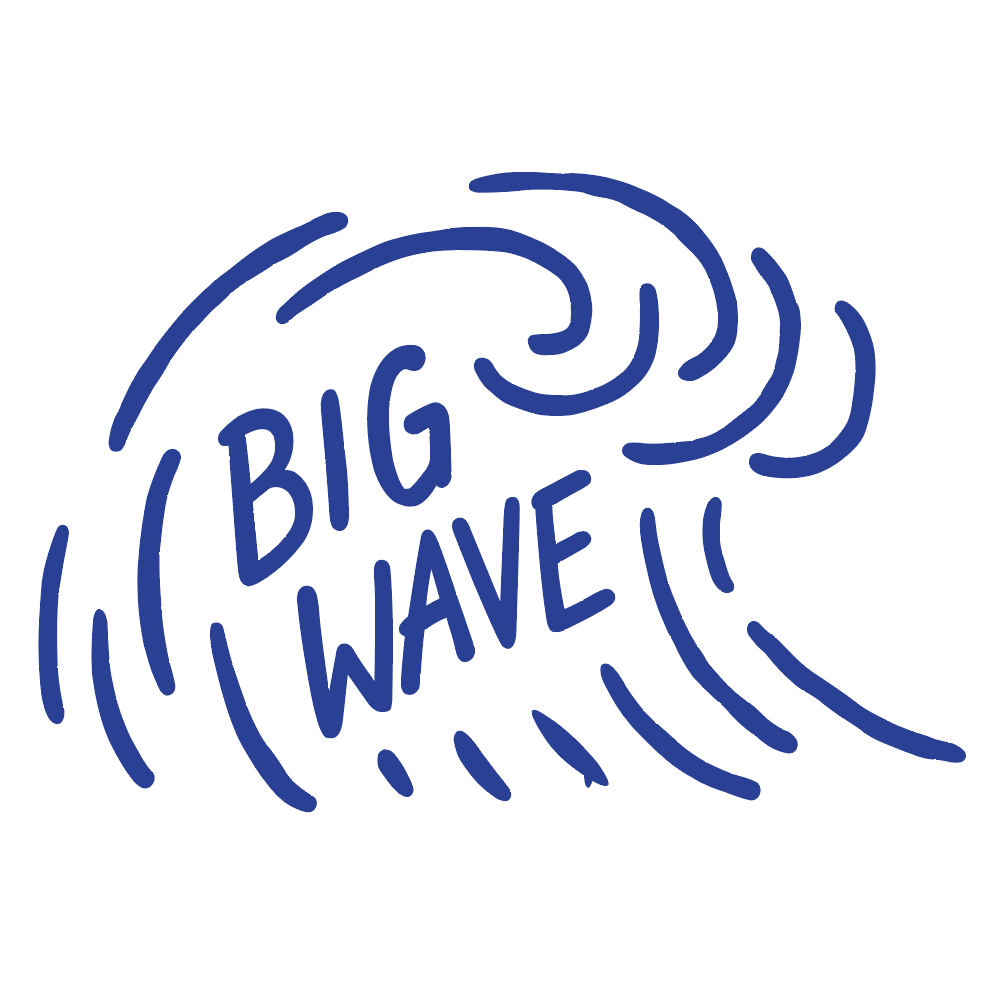 빅웨이브컬렉티브 스토어 로고