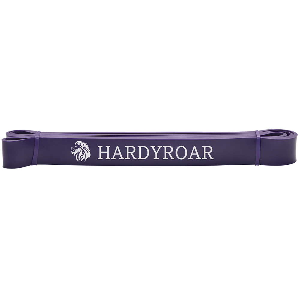 하디로어 턱걸이 밴드 풀업 철봉 운동 고무 헬스 보조 라텍스 보라 / 상급자용