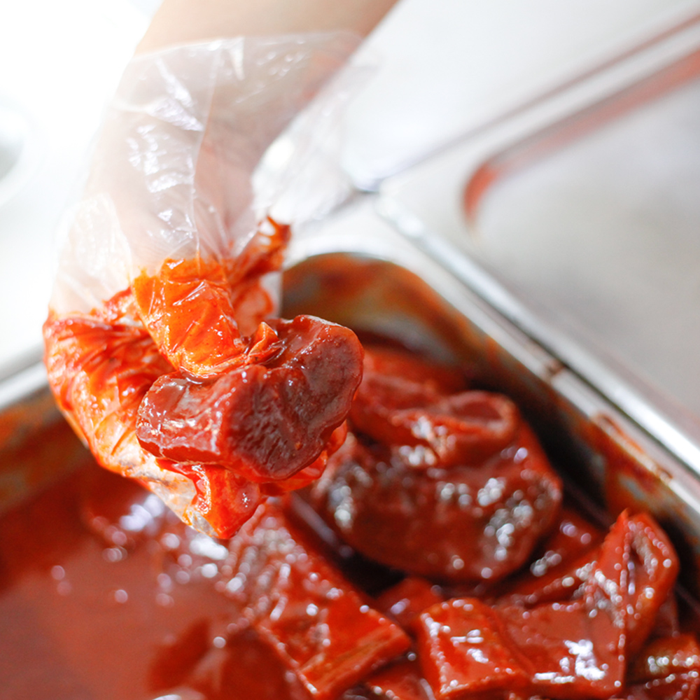 무우장아찌 고추장 짱아찌 무짠지 무장아찌 국산무 1kg 순창 명가 - 상세 이미지 4