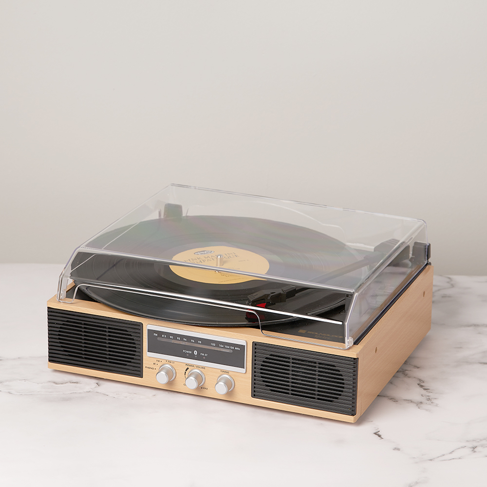 [반짝할인] 사운드룩 블루투스 LP플레이어 턴테이블 DOLCE 돌체 미드센추리모던 스타일 이미지 2