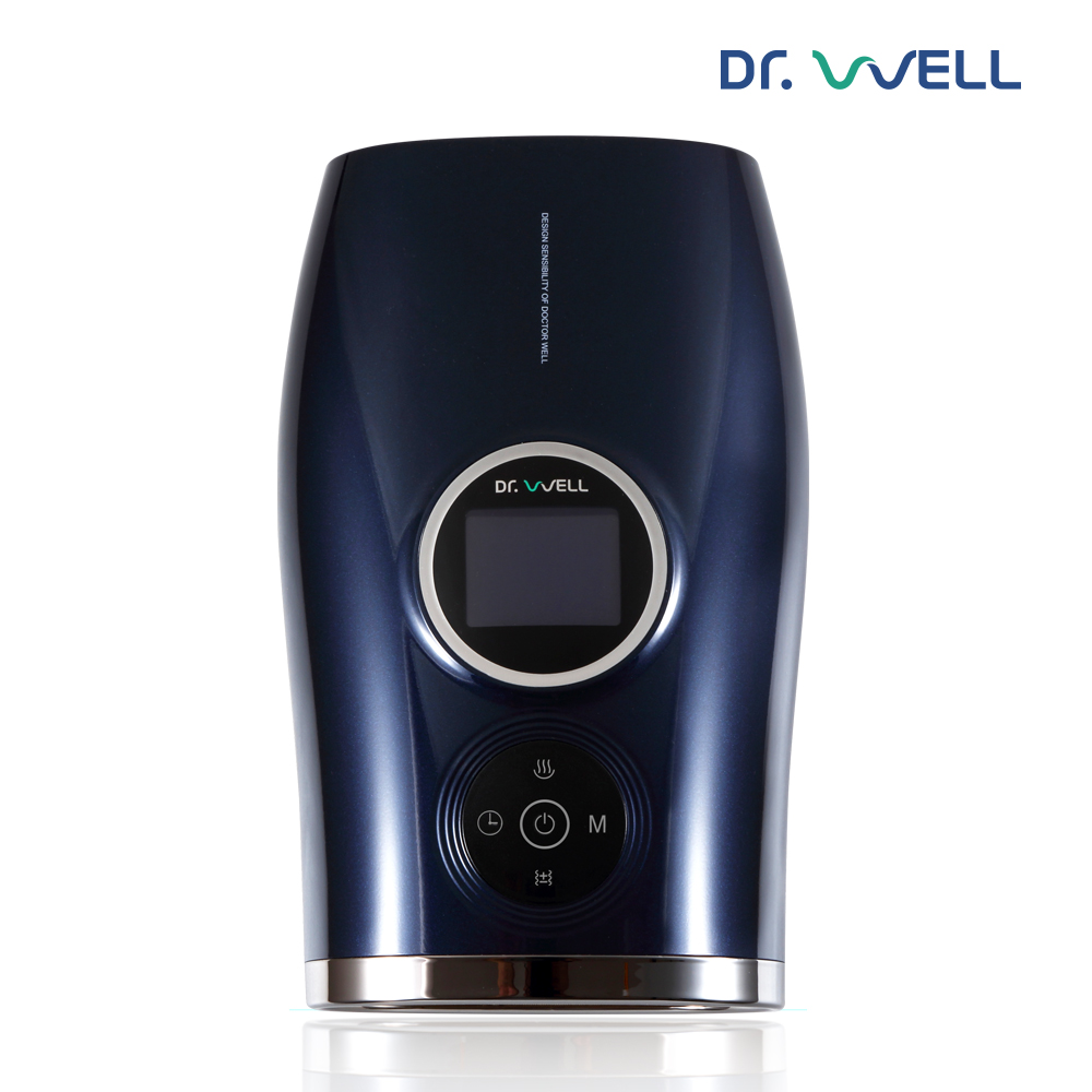 닥터웰 프리미엄 LCD터치 큐어 무선 손 마사지기 DR-852 (네이비) - 상세 이미지 2