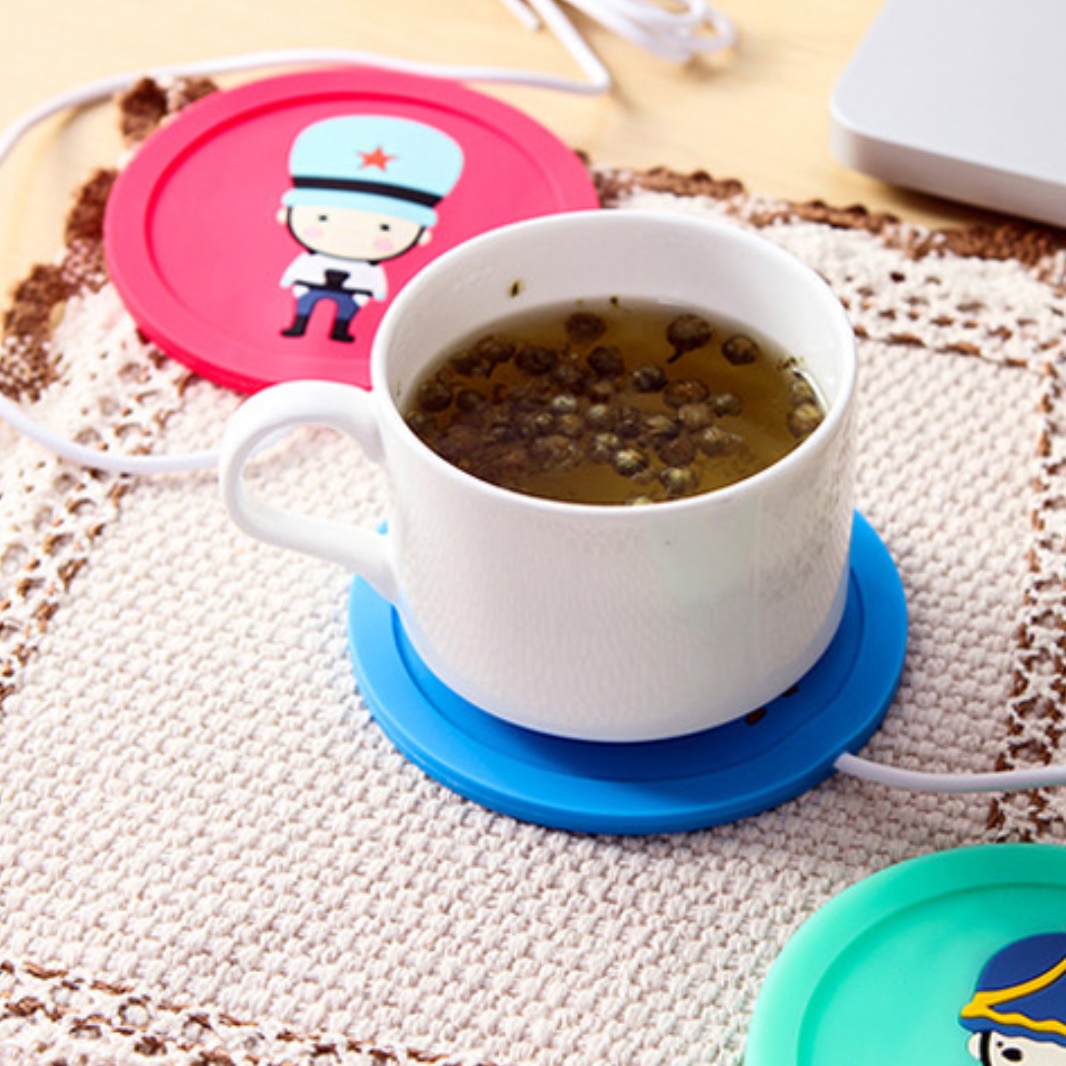 USB 머그컵 인덕션 머그 워머 발열기 머그잔 온열기