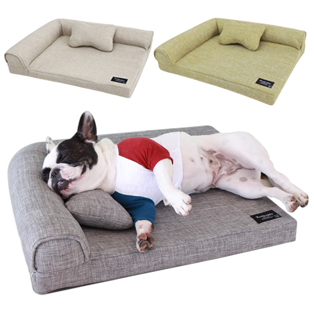 범퍼 강아지 침대 쇼파 매트리스 애견 소파 펫 베개 포함
