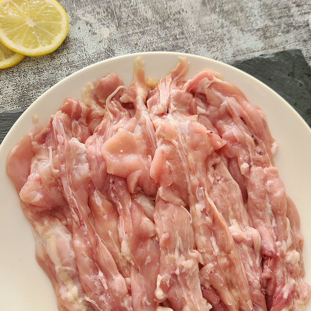 닭장사 국내산 냉동 닭목살 500g 1kg 특수부위 세세리 목살구이 - 상세 이미지 2