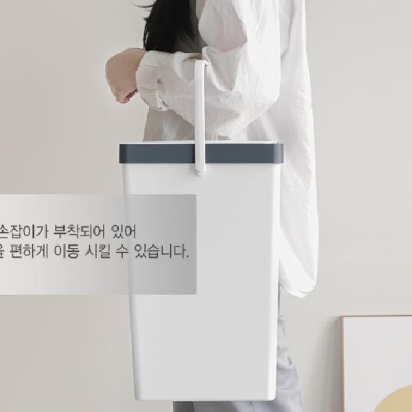 카페 업소용 분리수거 휴지통 3P 아파트 재활용 분리수거함 - 상세 이미지 3