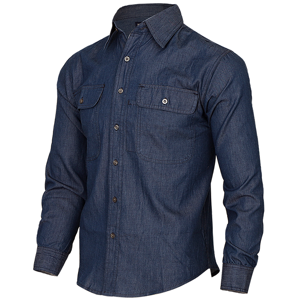 남자청남방 남자남방 용접 빅사이즈