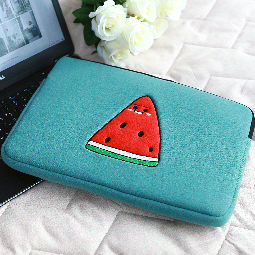 노트북파우치 가방 케이스 맥북 LG그램 삼성갤럭시북 캐릭터 쏘리씨 38/41/43cm(15인치 16인치 17인치) - 상세 이미지 4