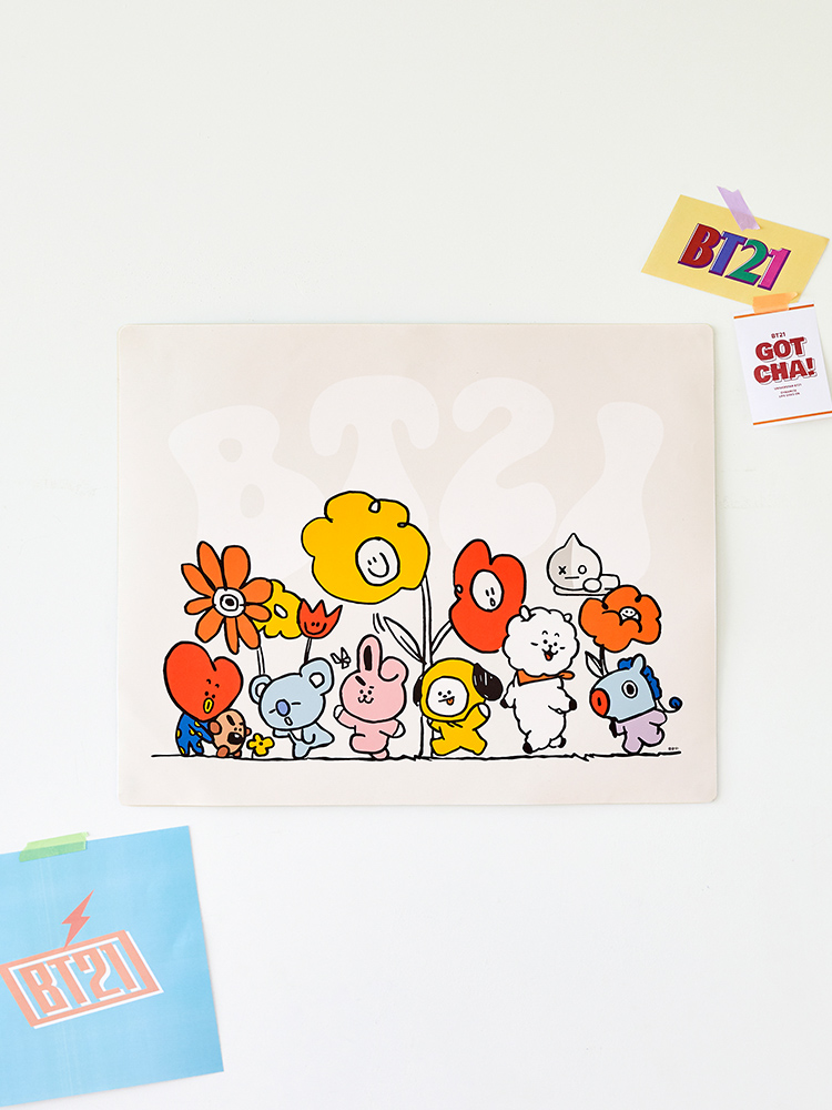 Friends BT21 Air Lines Flower Month (Type 10)