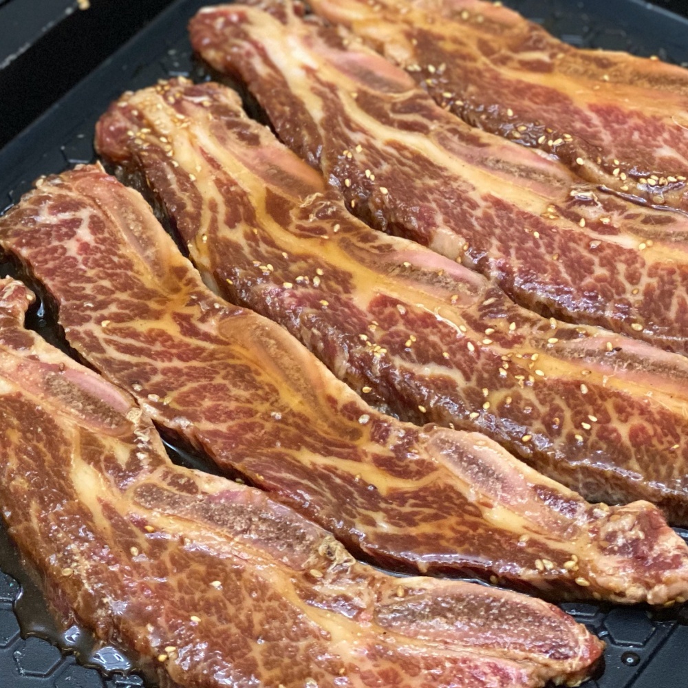 26년 맛집 꽃갈비 LA 이동 양념 소 갈비 1kg 캠핑 밀키트