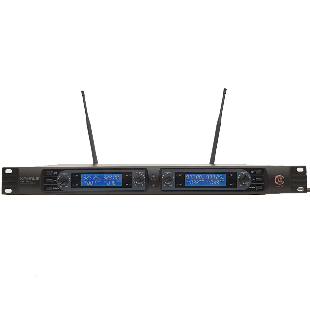 카날스 BK-4200 무선마이크 교회 공연용 방송용 핸드 핀 4채널 무선마이크 BK4200 - 상세 이미지 5