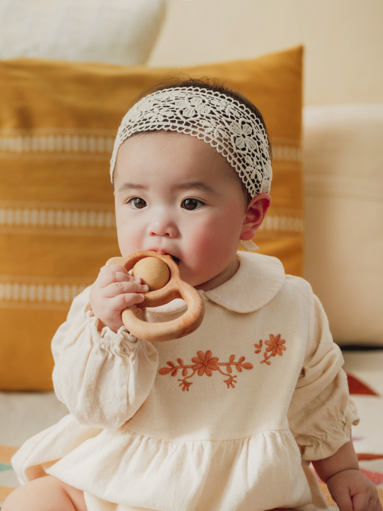 채니봉봉 아이비 베이비밴드 유아헤어밴드 - 상품 이미지