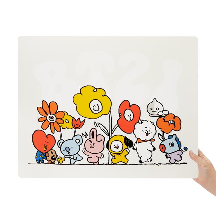 Friends BT21 Air Lines Flower Month (Type 10)