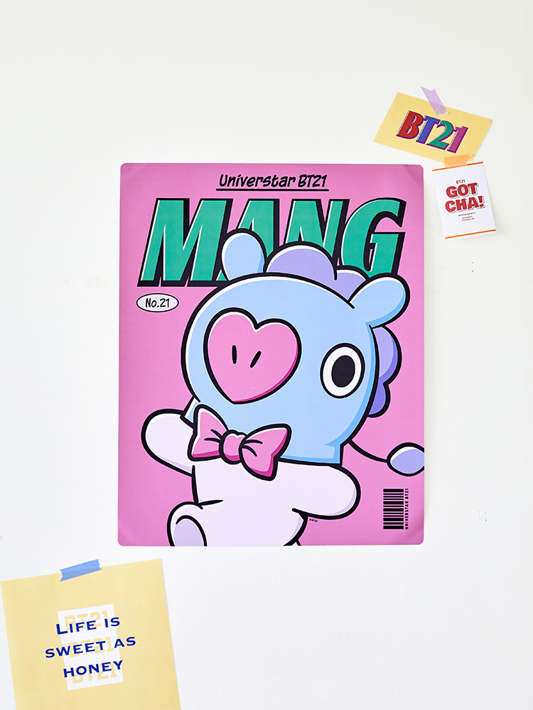 Friends line BT21 MANG air month (type 7)