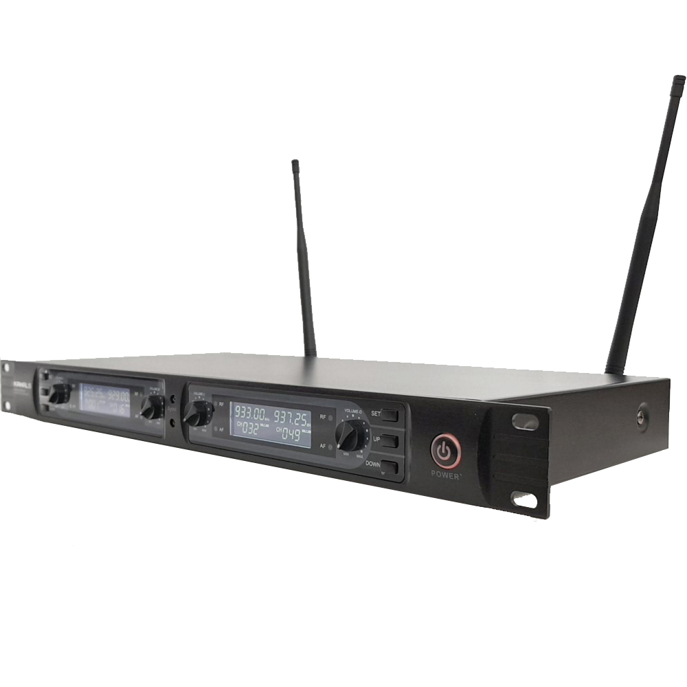 카날스 BK-4200 무선마이크 교회 공연용 방송용 핸드 핀 4채널 무선마이크 BK4200 - 상세 이미지 3