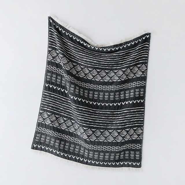 DASHAN 테슬담요 125x150 블랙패턴