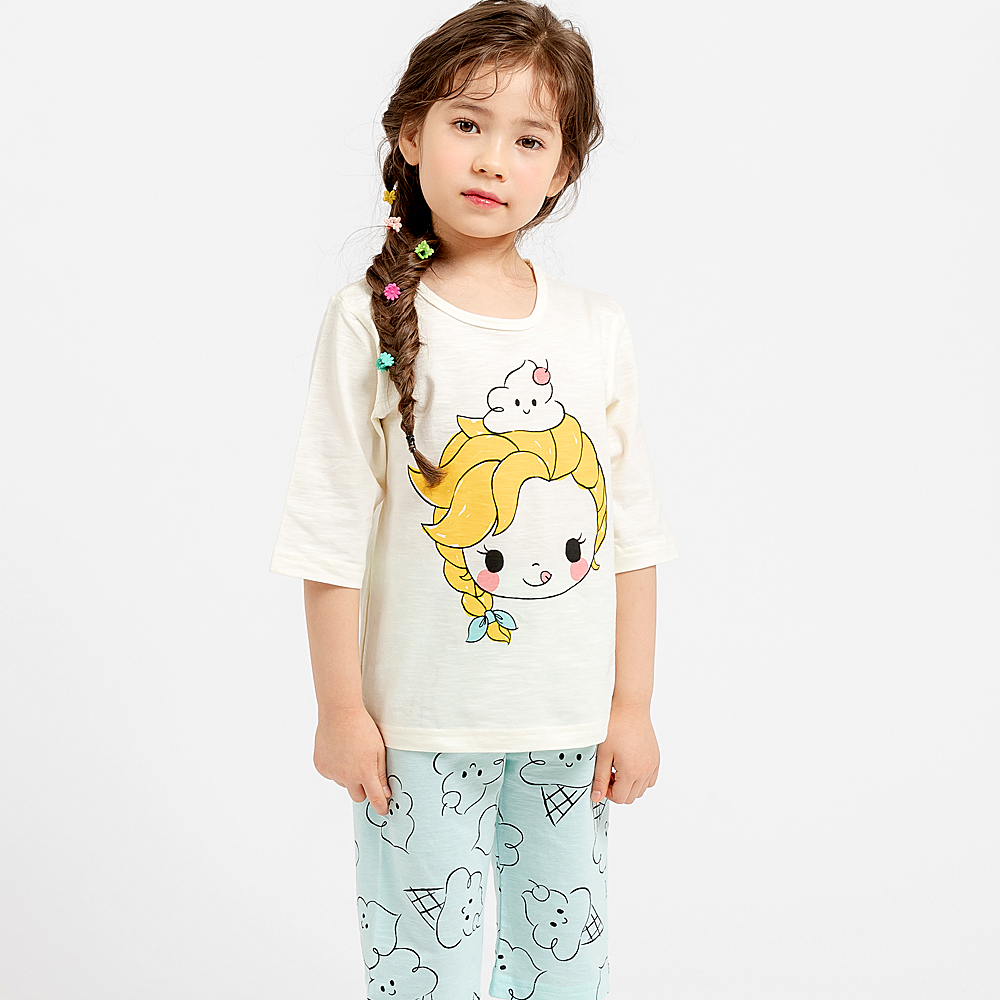 아이스걸 7부실내복 슬라브